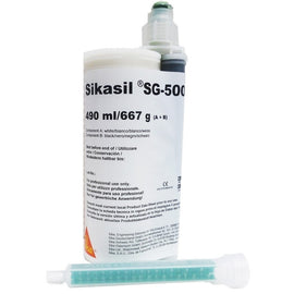 Sikasil SG 500 by Sika. Two-Part, High Modulus, Neutral-Curing Structural Silicone Adhesive